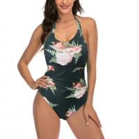 Polyester Maillot de bain d’une seule pièce Vert pièce