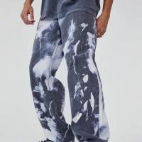 Cotton Men Jeans & loose Tie-dye PC