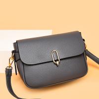 PU Leather Shoulder Bag soft surface & attached with hanging strap PC