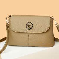 PU Leather Concise Crossbody Bag soft surface PC