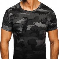 Katoen Mannen korte mouw T-shirt Afgedrukt Camouflage meer kleuren naar keuze stuk