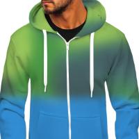 Polyester Sweatshirts hommes Tie-dye Gradient plus de couleurs pour le choix pièce