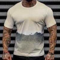 Poliestere Männer Kurzarm T-Shirt Tie-Dye různé barvy a vzor pro výběr kus