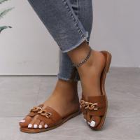 Synthetisches Leder Frauen Sandalen, mehr Farben zur Auswahl,  Paar