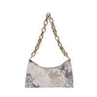 PU Leather Box Bag & Easy Matching Shoulder Bag with chain floral PC