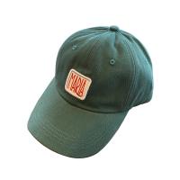 Cotton Baseball Cap sun protection & adjustable embroidered letter : PC