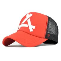 Cotton Baseball Cap sun protection & adjustable printed letter : PC