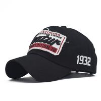 Cotton Baseball Cap sun protection & adjustable embroidered letter : PC