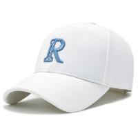 Cotton Baseball Cap sun protection & adjustable embroidered letter : PC