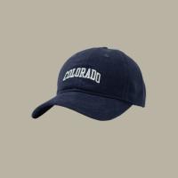 Cotton Baseball Cap sun protection & adjustable embroidered letter : PC