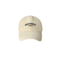 Cotton Baseball Cap sun protection & adjustable embroidered letter : PC