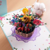 Paper Creative 3D Manual Greeting Cards for gift giving PC