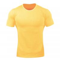 Coton T-shirt homme à manches courtes teint nature Solide plus de couleurs pour le choix pièce