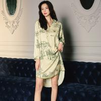 Polyester Sleep Dress & loose printed PC