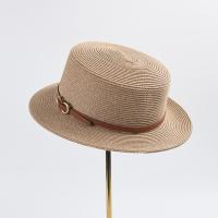 Paille Chapeau de paille de protection solaire Tisser Solide plus de couleurs pour le choix pièce