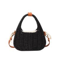 Straw Easy Matching Woven Tote attached with hanging strap PC