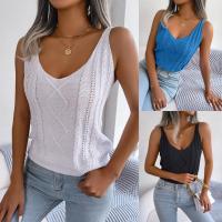 Viscose Fiber Tank Top Solid PC