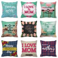 PP Cotton & Polyester Peach Skin & Linen Creative Throw Pillow Covers without pillow inner printed PC