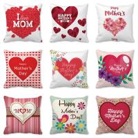 PP Cotton & Polyester Peach Skin & Linen Creative Throw Pillow Covers without pillow inner printed PC