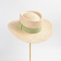 Rafidah Grass Outdoor & windproof Floppy Hat perspire & breathable weave Solid PC