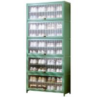 Bamboe Schoenen Rack Organizer Groene stuk