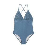 Polyester Maillot de bain d’une seule pièce Patchwork Solide plus de couleurs pour le choix pièce