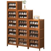 Moso Bamboe Schoenen Rack Organizer Brown stuk