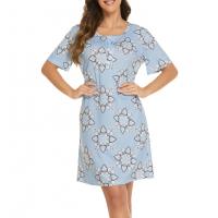 Polyester Sleep Dress & loose printed PC