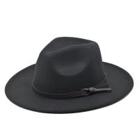 Senti Chapeau Fedora Plain Weave Solide plus de couleurs pour le choix pièce