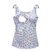 Polyester Nursing Tank Top & loose printed PC