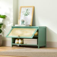 Moso Bamboe Schoenen Rack Organizer Groene stuk