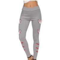 Coton Pantalon crayon femmes Imprimé motif cardiaque plus de couleurs pour le choix pièce