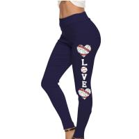 Coton Pantalon crayon femmes Imprimé motif cardiaque plus de couleurs pour le choix pièce