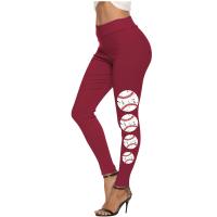 Coton Pantalon crayon femmes Imprimé plus de couleurs pour le choix pièce