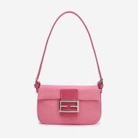 Velour Shoulder Bag dull polish & soft surface PC