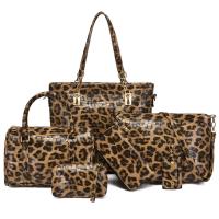 PU-leer Tas pak Polyester Leopard meer kleuren naar keuze Instellen