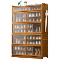 Moso Bamboe Schoenen Rack Organizer Brown stuk