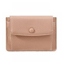 PU Leather Wallet Multi Card Organizer & soft surface Lichee Grain PC