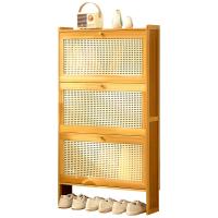 Moso Bamboe Schoenen Rack Organizer Brown stuk