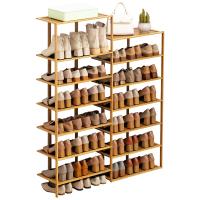 Moso Bamboe Schoenen Rack Organizer Brown stuk