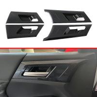 22 Mitsubishi Outlanders Car Door Handle Protector four piece  Carbon Fibre texture Sold By Set