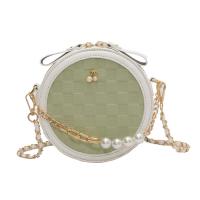 PU Leather Easy Matching Crossbody Bag plaid PC