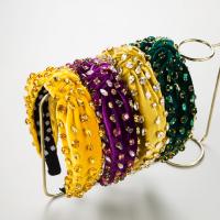 Glas Rhinestone & Doek & Rhinestone Haarband meer kleuren naar keuze stuk