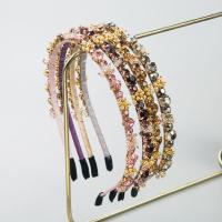 Doek & Crystal & Rhinestone Haarband meer kleuren naar keuze stuk