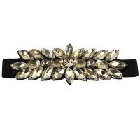 Glass Rhinestone & Nylon & Polyester Concise & Easy Matching Fashion Belt flexible Solid PC