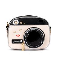 PU-leer Crossbody Tas Camera stuk