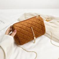 PU Leather Crossbody Bag with chain & soft surface PC