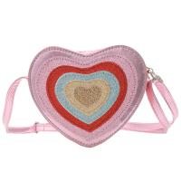 PU Leather Easy Matching Crossbody Bag Cute & Mini heart pattern PC