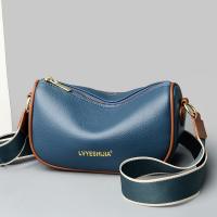 PU Leather Saddle Crossbody Bag soft surface PC