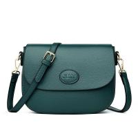 PU Leather Saddle Crossbody Bag soft surface PC